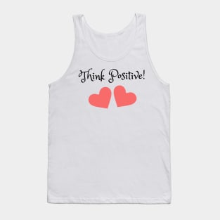 Think Positive Hearts Tank Top